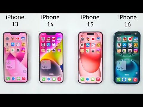 iPhone 16 vs 15 vs 14 vs 13 - ULTIMATE SPEED TEST 🥵