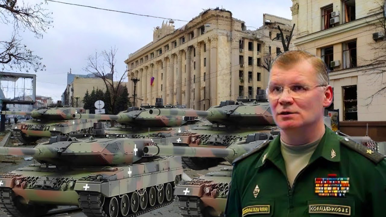 10 Minutes Ago! Russia Seizes 20 German Leopard 2A6 Tanks Abandoned by Their Crews in an Ambush