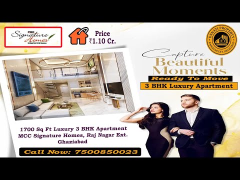 3 BHK Apartment 1700 Sq.ft. for Sale in Raj Nagar Extension, Ghaziabad