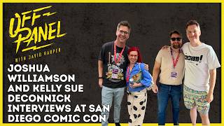 Joshua Williamson and Kelly Sue DeConnick on why they love comics at San Diego Comic Con