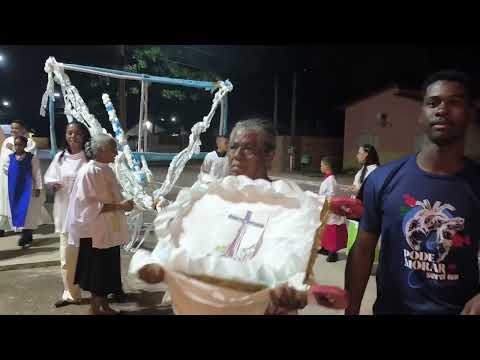 Derrubada do mastro do Bonfinzinho em Santa Rosa do Tocantins 03/09/2026