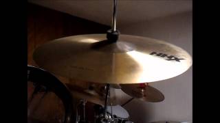 Video thumbnail for Sabian HHX 17" Studio Crash by masterofmetal15