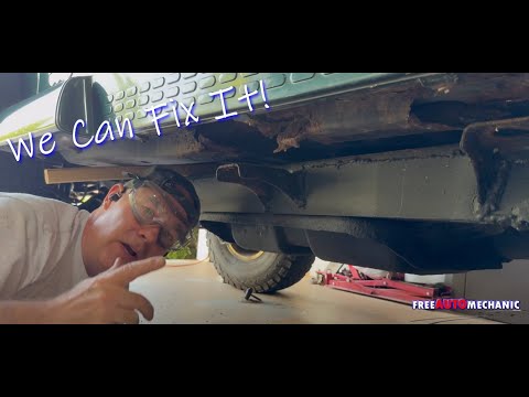Jeep Wrangler TJ Body Mount Repair Channel Replacement (( RUSTED OUT )) #jeepwranglertj