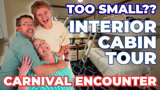 Carnival Encounter Cruise Cabin Tour by a Teenager 5236