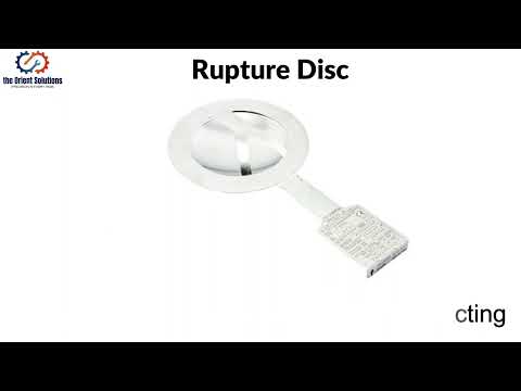 7 Inch MS Rupture Disc