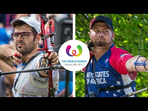 Amedeo Tonelli v Brady Ellison – recurve men's gold final | Wroclaw 2017 World Games