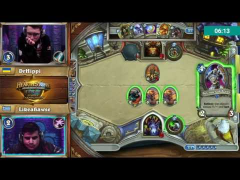 Like a Bawse vs DrHippi Hearthstone Europe Summer Championship Round 6