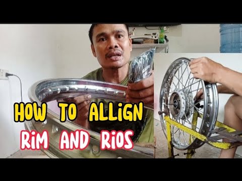 PAANO MAG ALIGN NG RIM AT RIOS IN ACTUAL TUTORIAL (wave/xrm)