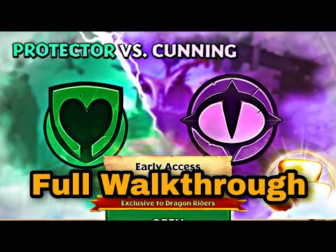 PROTECTOR VS CUNNING Full Walkthrough - New Gauntlet Event - Dragons:Rise of Berk
