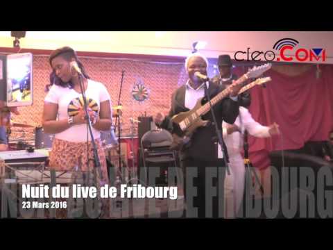 pedro du Cameroun à la nuit du live de Fribourg