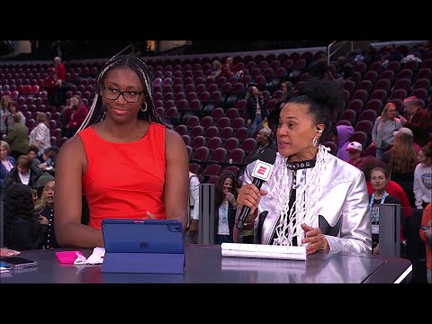 Dawn Staley Studio Interview After National Championship | South Carolina Gamecocks vs Iowa Hawkeyes