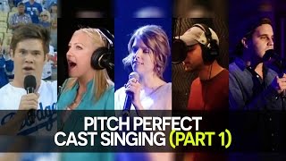 Pitch Perfect Cast Singing