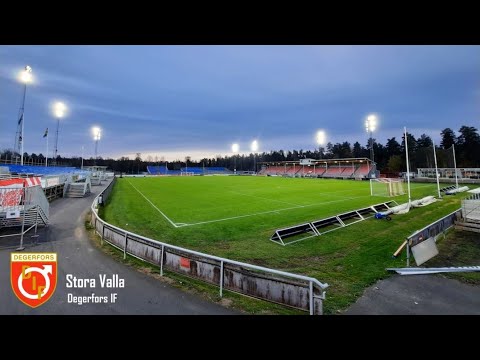 Stora Valla in Degerfors Sweden | Stadium of Degerfors IF