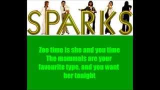 Sparks - This Town Ain&#39;t Big Enough For Both of Us (lyrics)