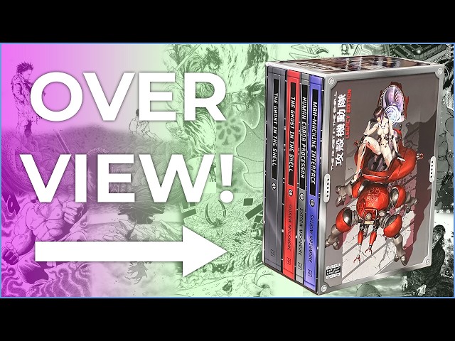 Vídeo relacionado con The Ghost in the Shell Legacy Edition Manga Box Set: 5 (The Ghost in the Shell Deluxe)