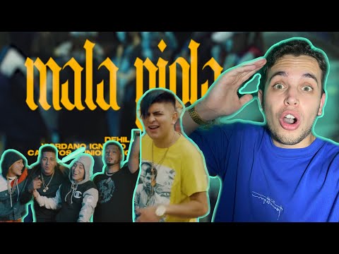 (REACCIÓN) MALA PIOLA REMIX - DEHILAN FT PABLO CHILL-E ,CARLITOS JUNIOR (+ varios artistas)