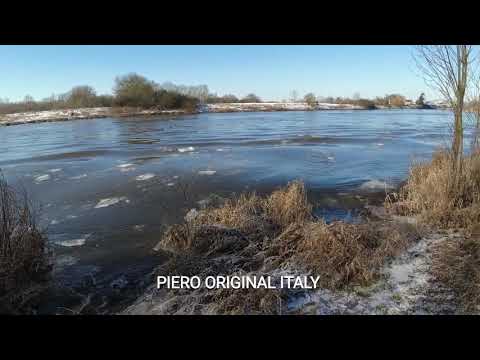❄ Nienburg Weser - Die Rolle zugefroren - Feldwege - Germany ❄ Februar 2021 ❄