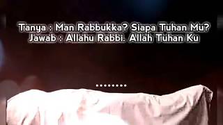 Download lagu Pertanyaan malaikat di dalam kubur nanti mp3