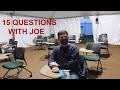 15 Questions with Joe Newman-Getzler