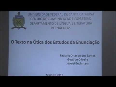 Ufsc- Chapecó -  linguistica textual.wmv