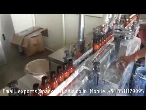 Automatic Calamine Lotion Filling And Capping Machine