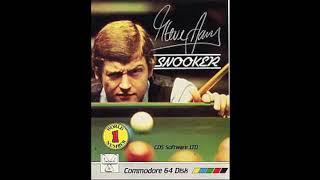 C64 Steve Davis Snooker. Pot Black theme.