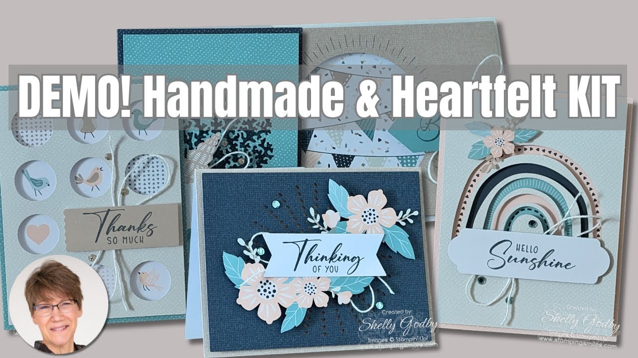 MAKE THEM ALL! 5 Designs from the Handmade & Heartfelt Kit