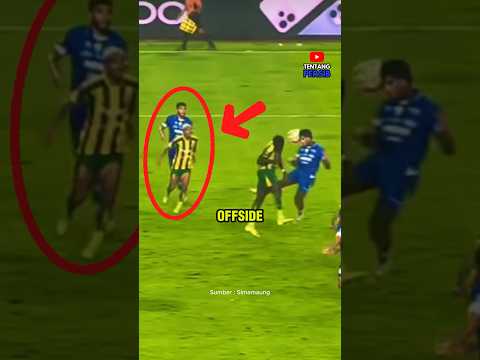 Gol Persib Dibilang Offside? 😳
