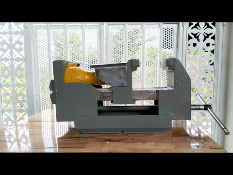 Home Made Metal Vise from Old Spiral Jack