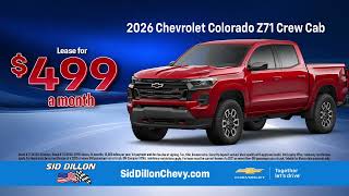 2026 Chevy Blazer & Colorado Lease Offers | Sid Dillon Chevrolet 30
