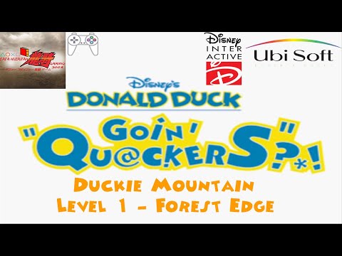 Donald Duck: Goin' Quackers (PS1) - Duckie Mountain - Level 1 - Forest Edge (Tepi Hutan)
