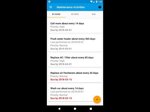 Maintenance Reminder Video