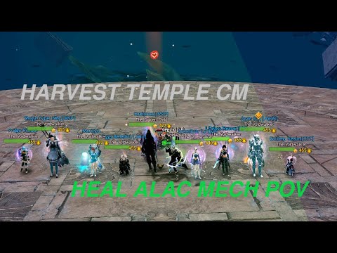 Guild Wars 2 Harvest Temple CM HealAlacMech PoV (Voidwalker)