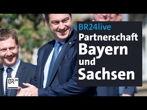 BR24live: Strategische Partnerschaft - Bayern und Sachsen tagen in Wunsiedel | BR24