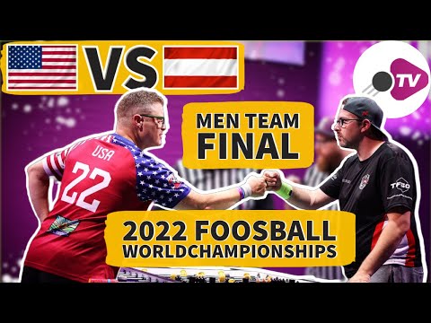 Kicker Weltmeisterschaft - Herren Finale - USA gegen Österreich