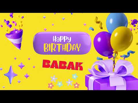 happy birthday Babak  Happy birthday song