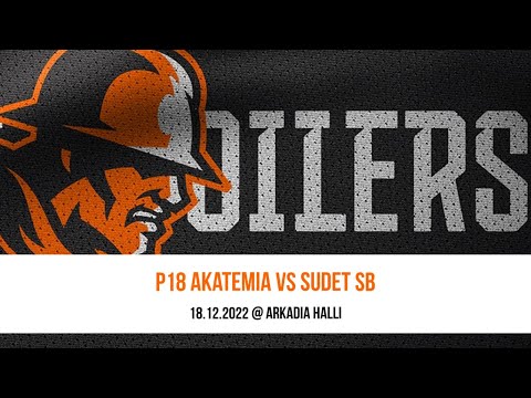 18.12.2022 Oilers P18 Akatemia vs Sudet SB