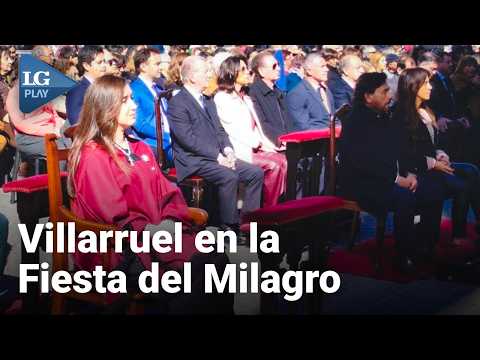 Victoria Villarruel viajó a Salta para participar de la Fiesta del Milagro