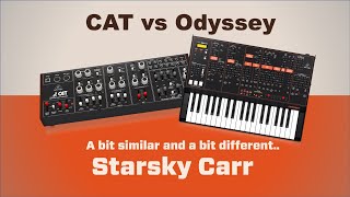 Video thumbnail for Behringer CAT vs KORG ARP Odyssey: What's the difference? by Starsky Carr