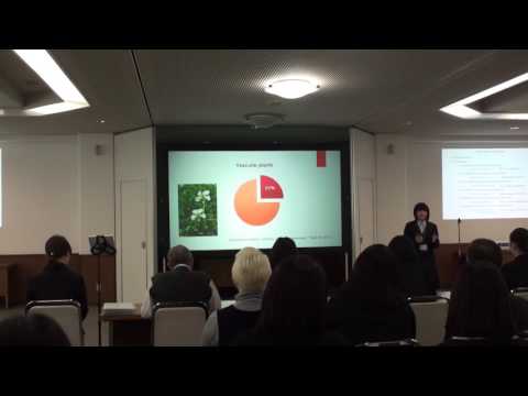英語学科 活水女子大学第３回英語プレゼンテーションコンテスト３位