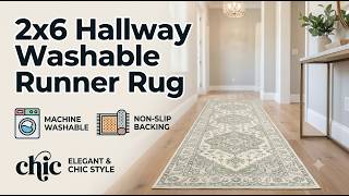 2x6 Hallway Washable Runner Rug Review