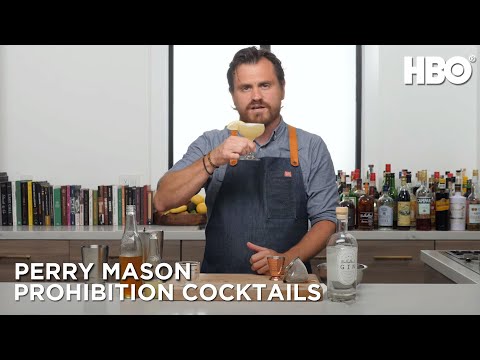 Perry Mason: Prohibition Cocktails - Bee's Knees & The Scofflaw | HBO