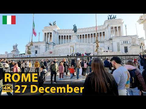 27 December 2025 | This is Rome Right Now | 4K
