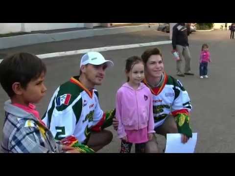 USHL in Russia: Kojo and Rosburg Visit Children's Hospital