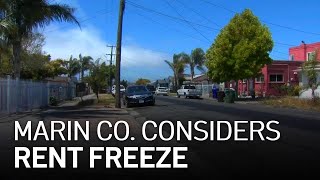 Marin County to Consider Rent Freeze