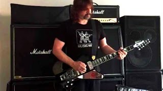 Video thumbnail for starfire paul stanley by washburn signature electric guitar ps12b review and demo by Sammy Bones