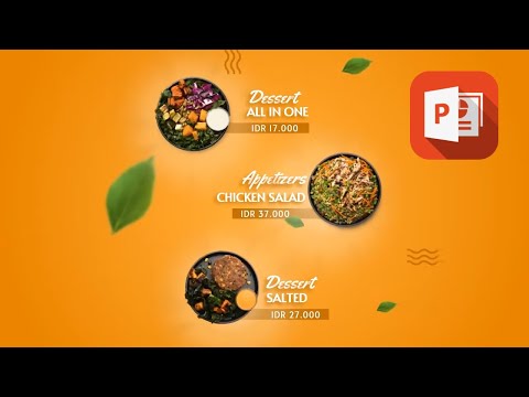 Delicious - Food Promo Video Animation Templates for PowerPoint