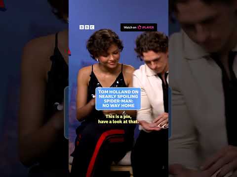 Tom Holland Is Trying To Work On His Spoilers #Spiderman #Zendaya #Tomholland