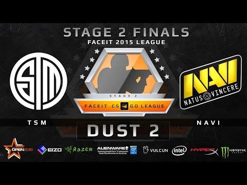TSM vs NaVi - SEMIFINAL - Map 3 - Dust 2 (FACEIT Stage 2 Finals)