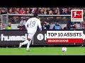 Top 10 Best Assists 2019/20 So Far - Coutinho, Sancho, Alario & More